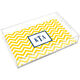 Sunflower Chevron Lucite Trays Image 3 of 3